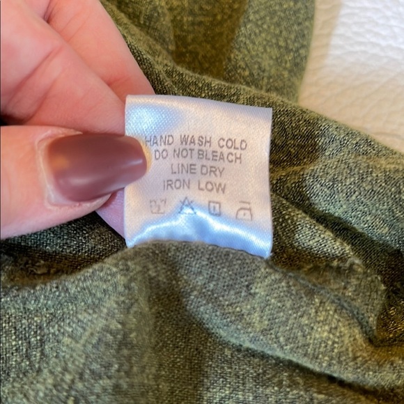 Heyson Double Breasted Lightweight Trench Coat - Size L - Picture 5 of 5